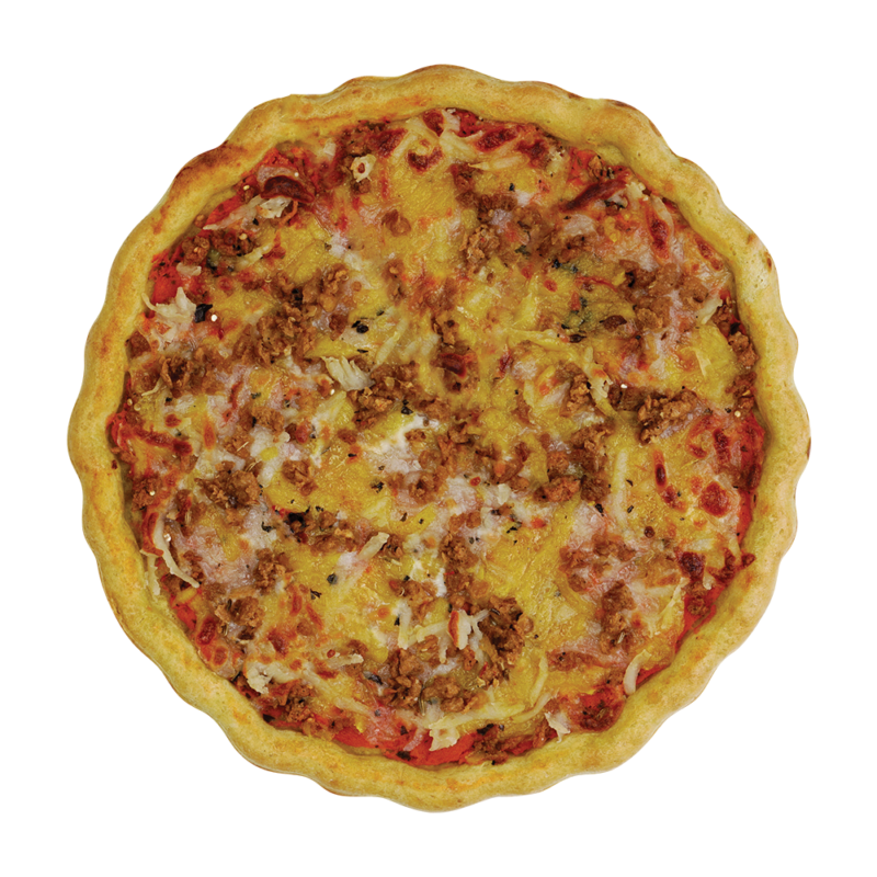 Clo Clo Vegan Foods Meatless ITalian SAUSAGE Pizza