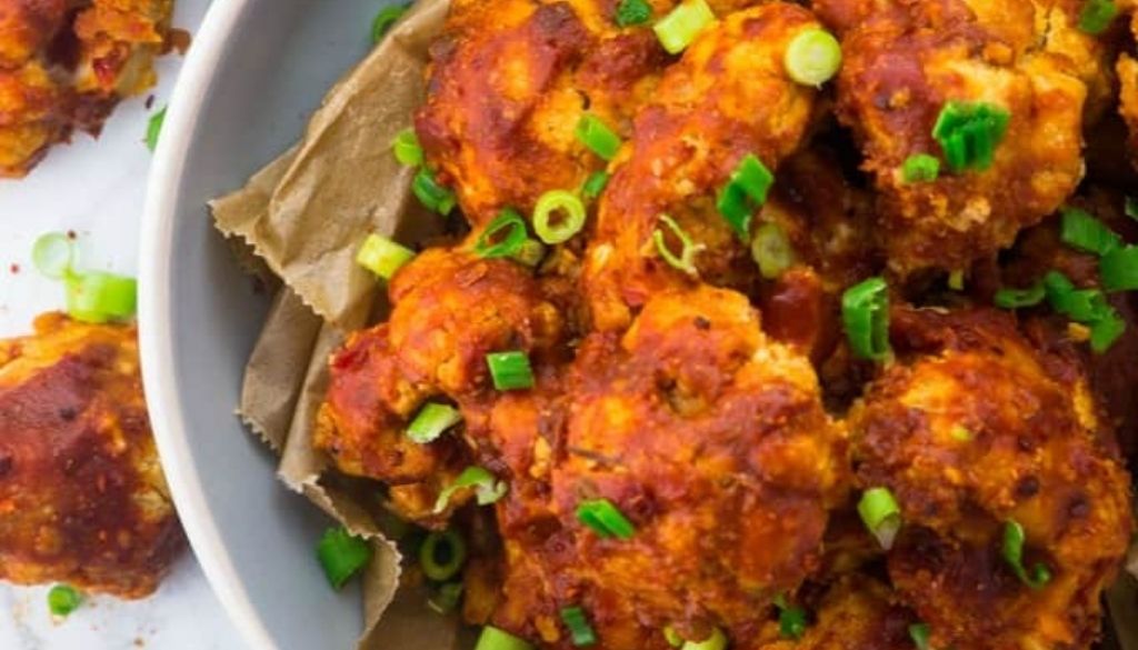 Cauliflower Hot Wings recipe.