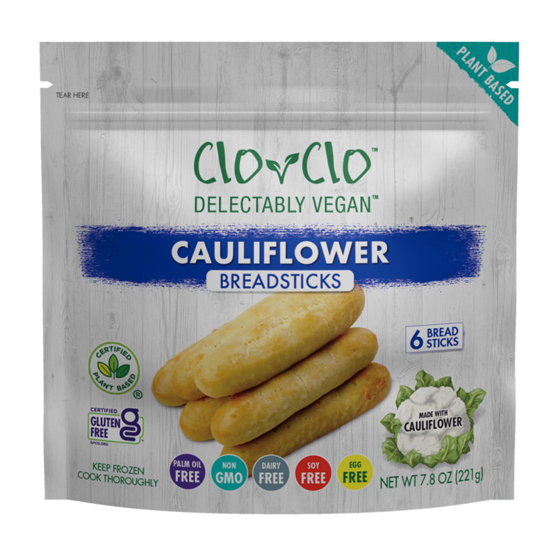 CLO-CLO Vegan Foods Cauliflower Breadsticks 3D