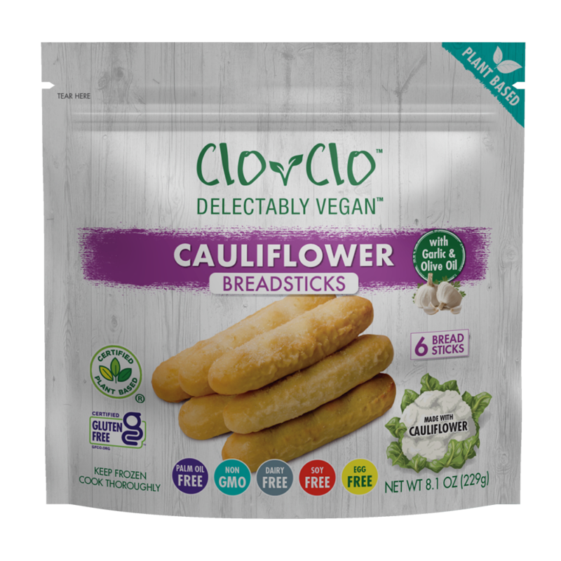 CLO-CLO Vegan Foods Garlic Breadsticks 3D