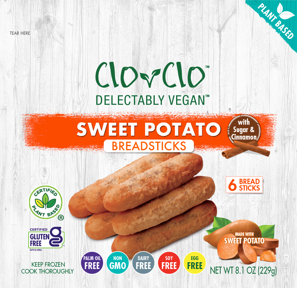 Sweet Potato Breadsticks with Sugar and Cinnamon