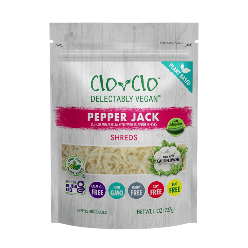 CLO-CLO Vegan Foods Pepper Jack Cheese 3D