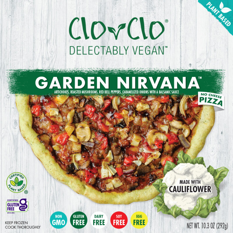 CLO-CLO Vegan Foods Garden Nirvana Pizza Front